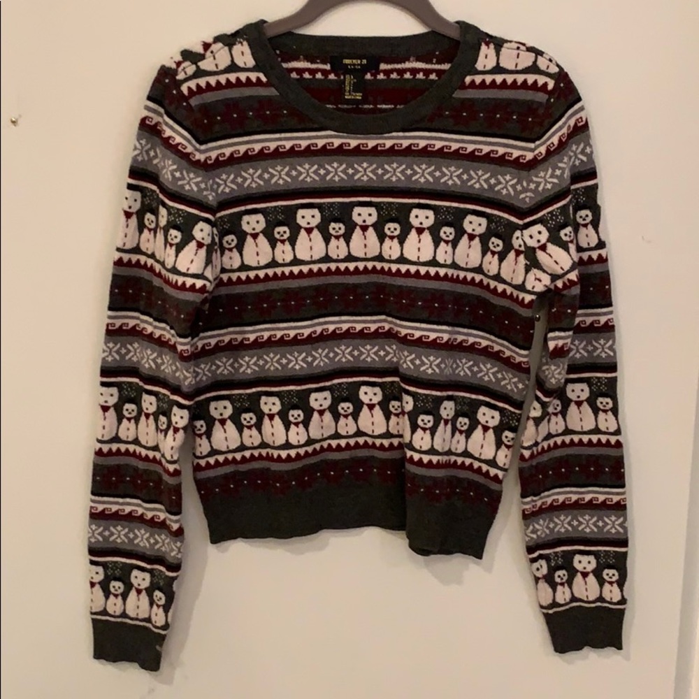 Snowman sweater